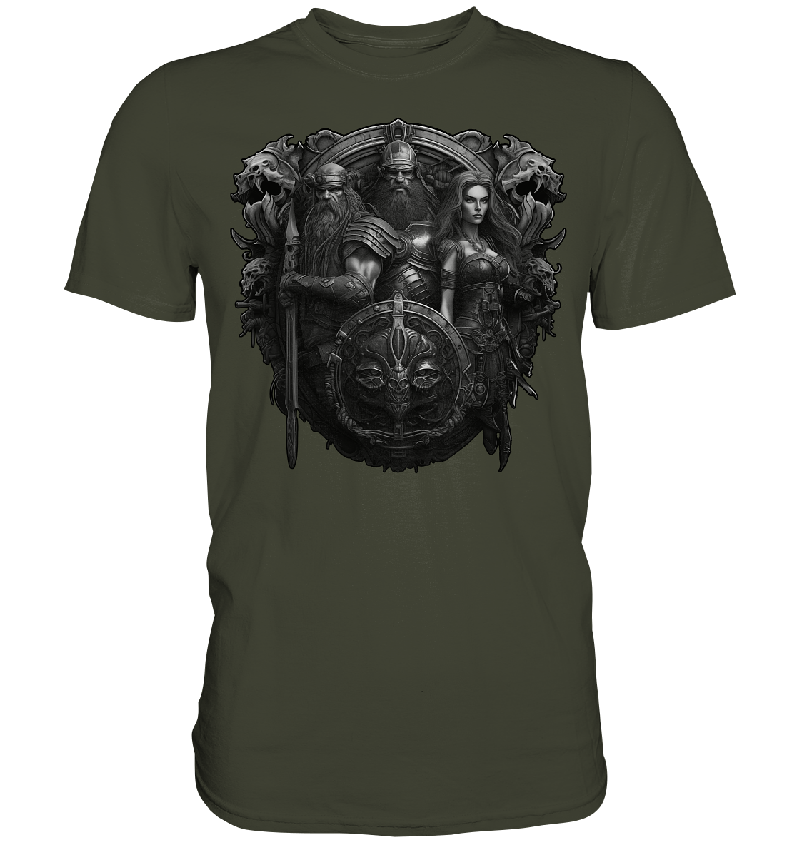 Celtic Warrior "Shield II" - Premium Shirt