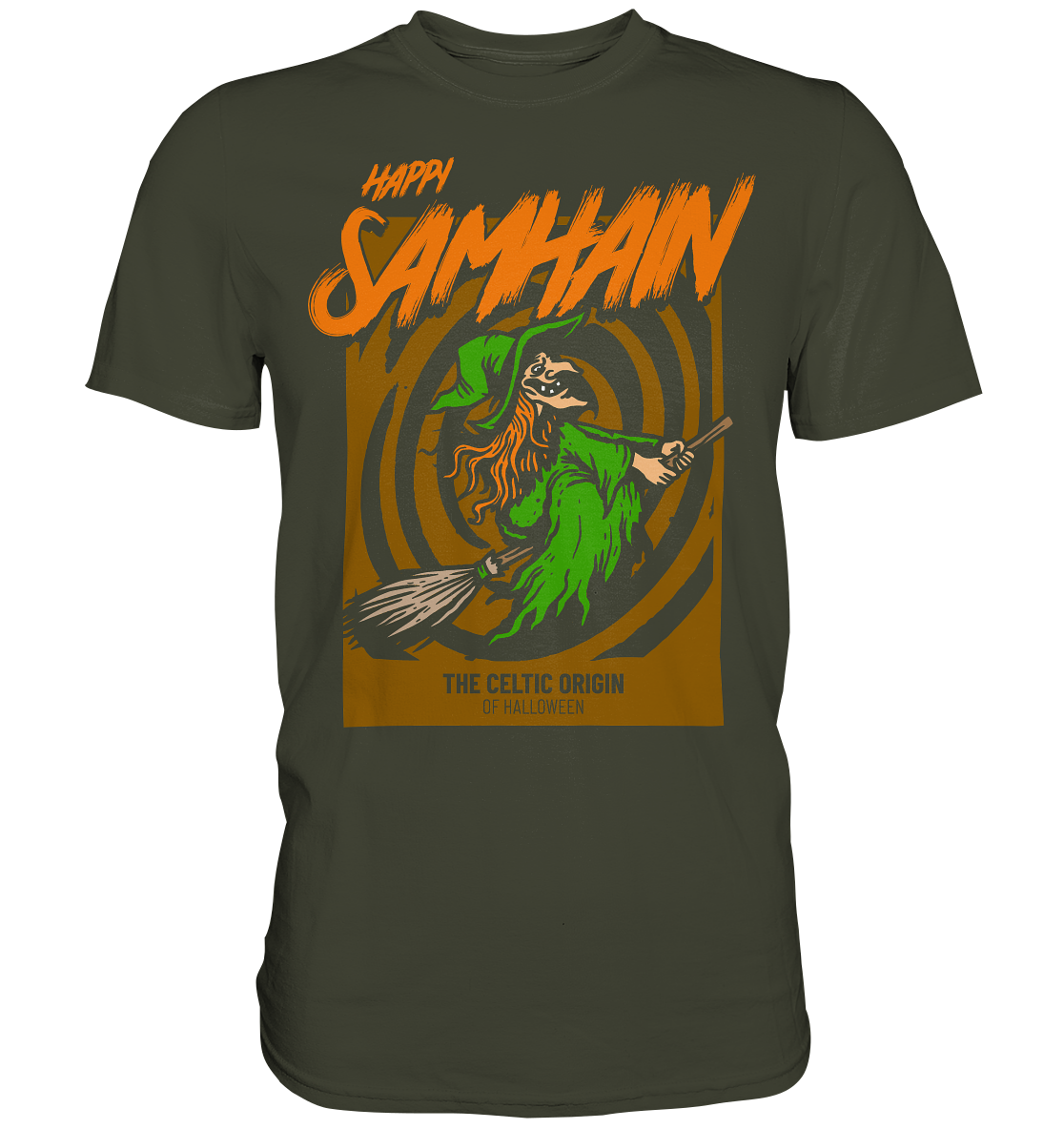 Happy Samhain "Witch" - Premium Shirt
