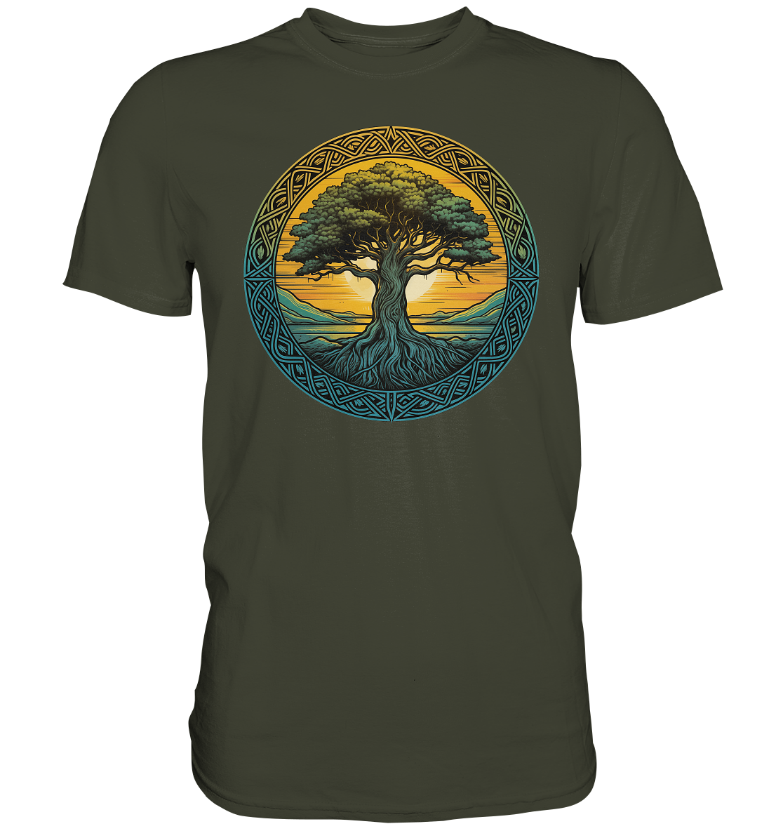 Celtic Tree II - Premium Shirt