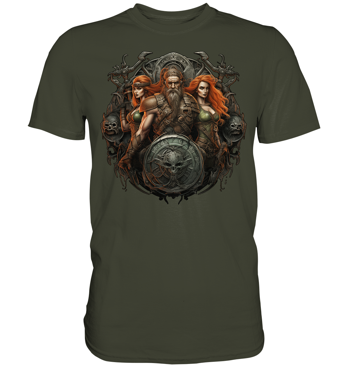 Celtic Warrior "Shield" - Premium Shirt