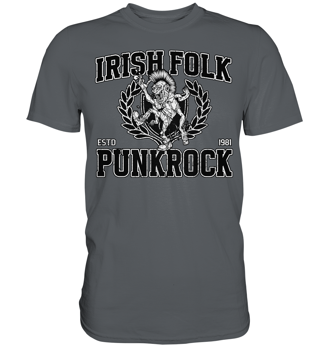 Irish Folk Punkrock "Estd. 1981" - Premium Shirt