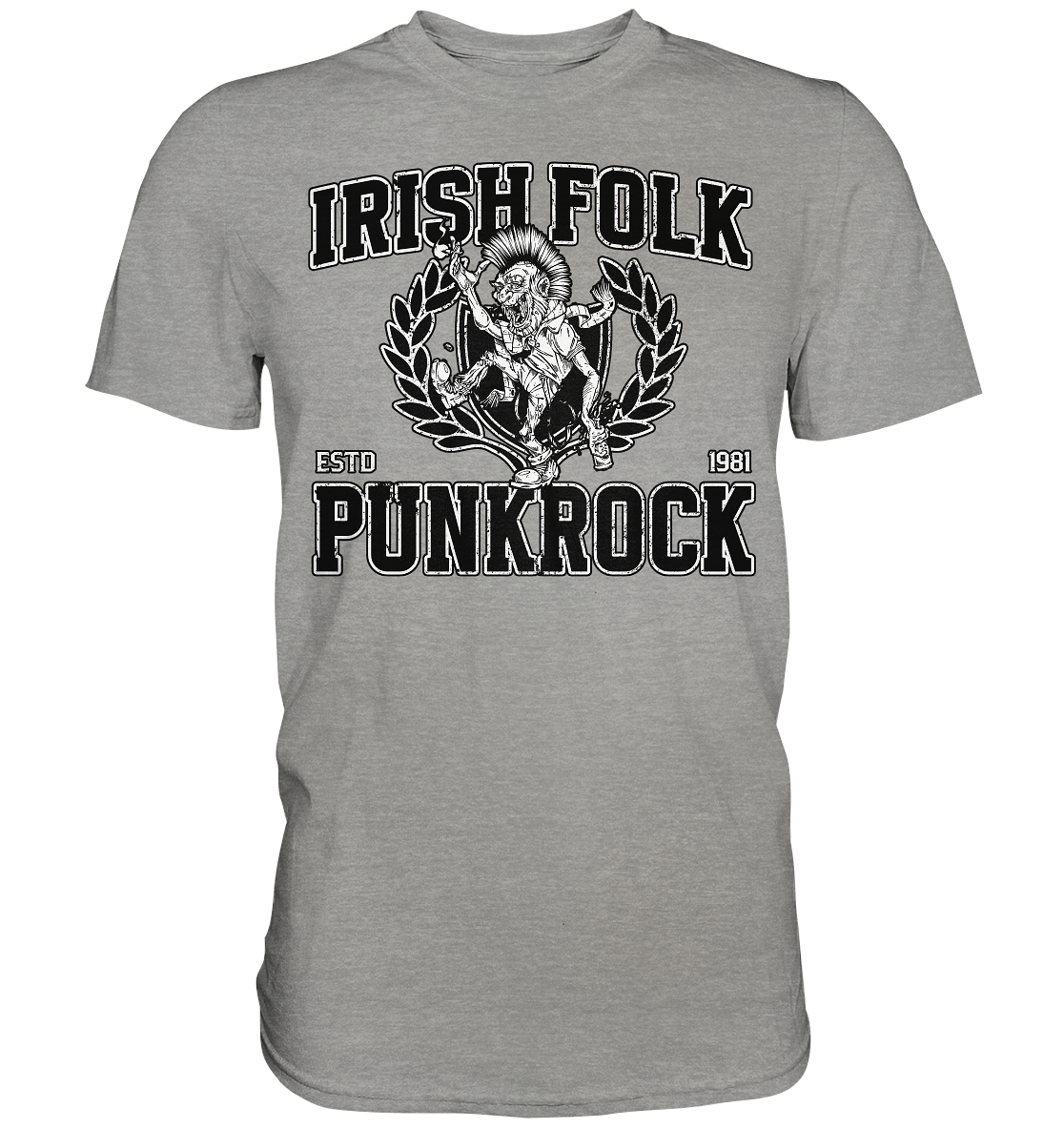 Irish Folk Punkrock "Estd. 1981" - Premium Shirt