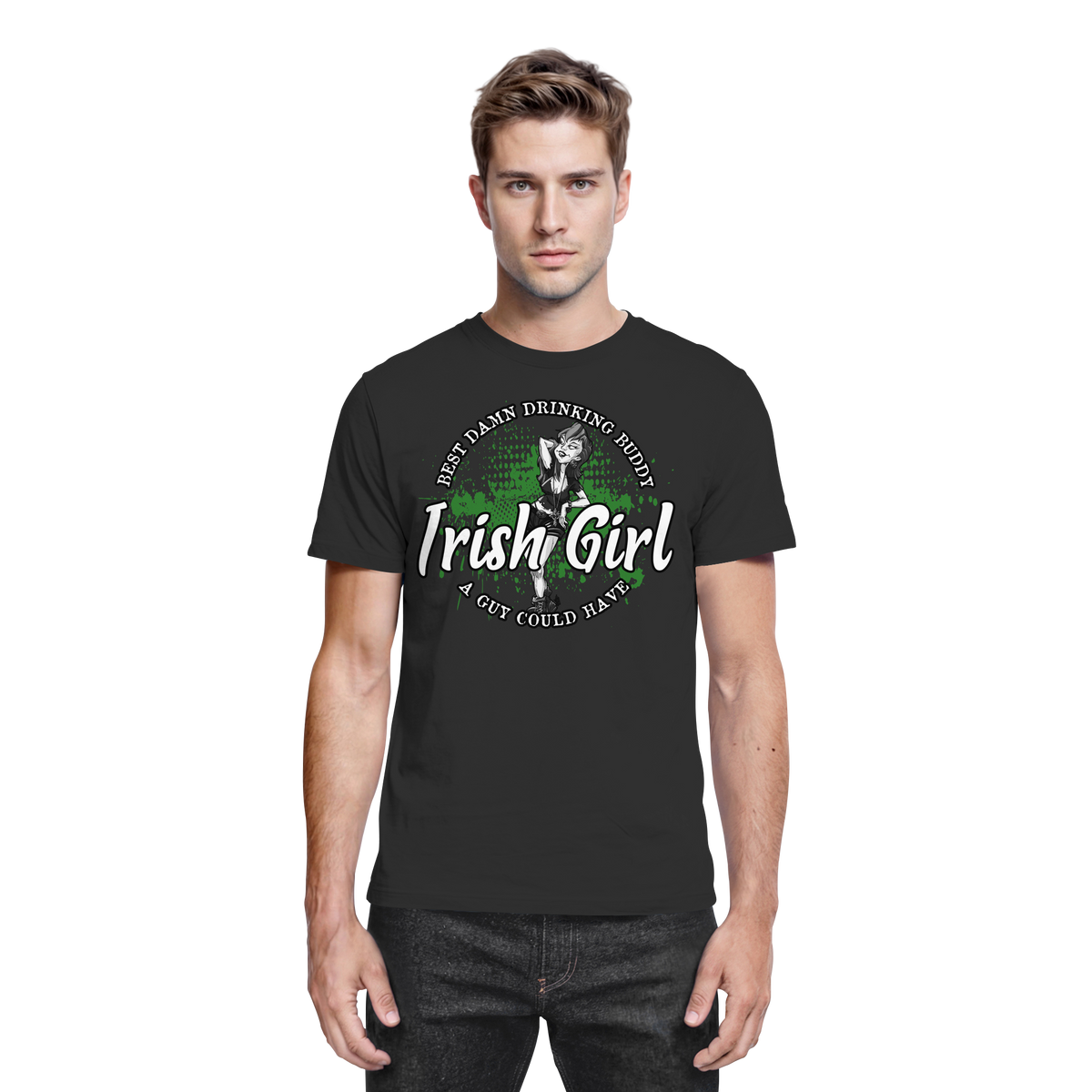 Irish Girl "Drinking Buddy"  - Premium Shirt