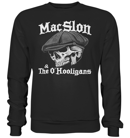 MacSlon & The O'Hooligans "Flatcap-Skull I" - Premium Sweatshirt