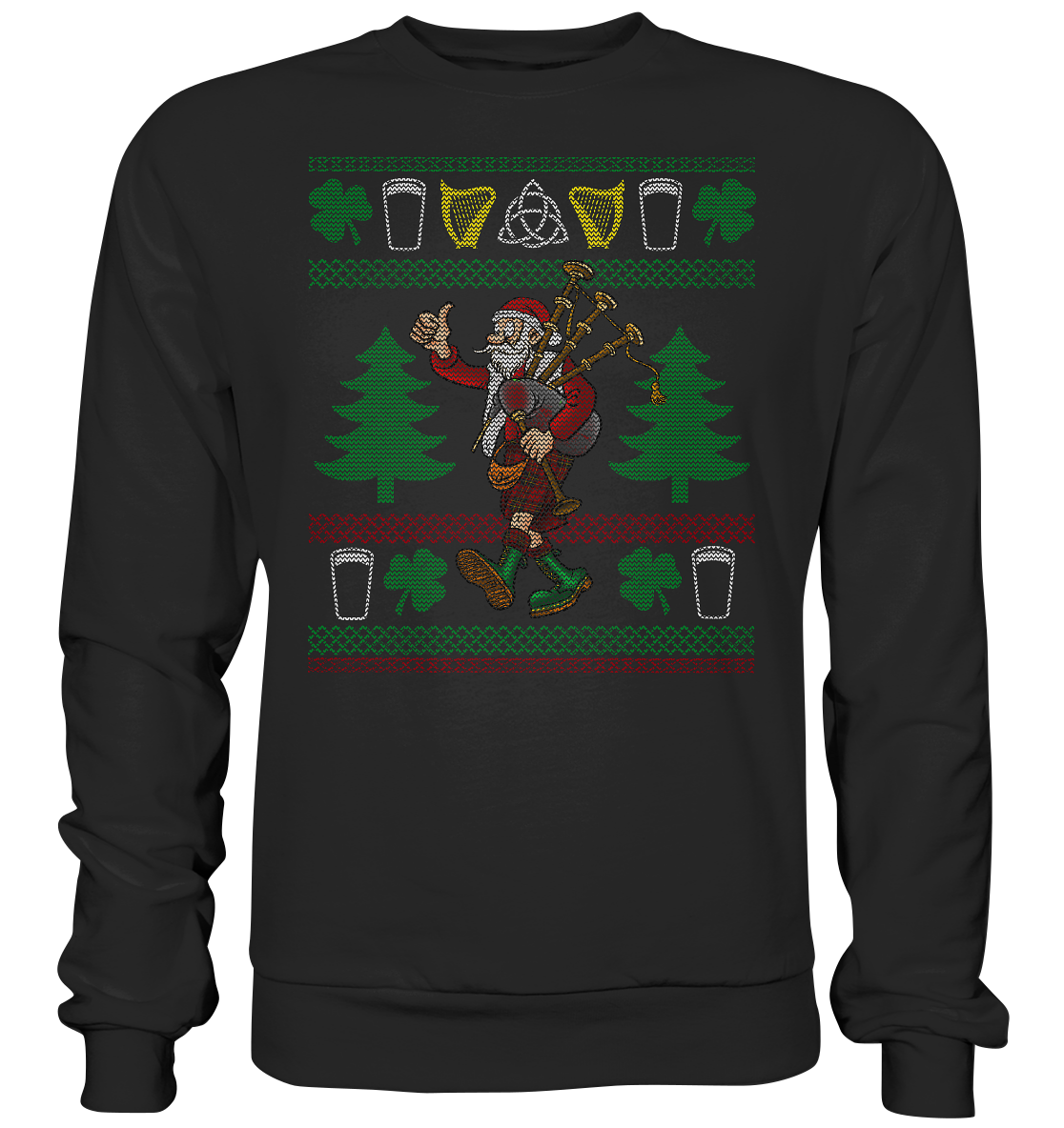 Kilted Santa (Christmas) - Premium Sweatshirt