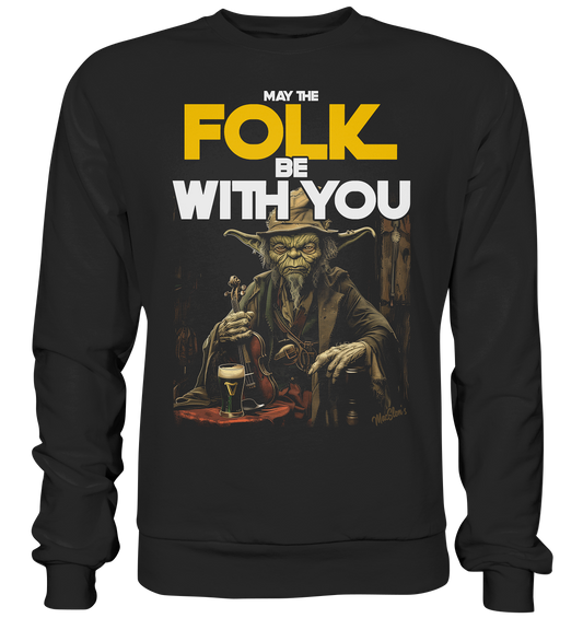 May The Folk Be With You "Leprechaun" - Premium Sweatshirt