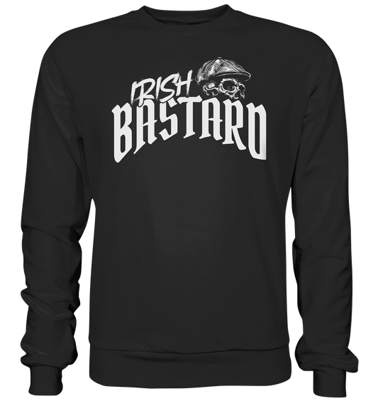 Irish Bastard "Flatcap-Skull V" - Premium Sweatshirt