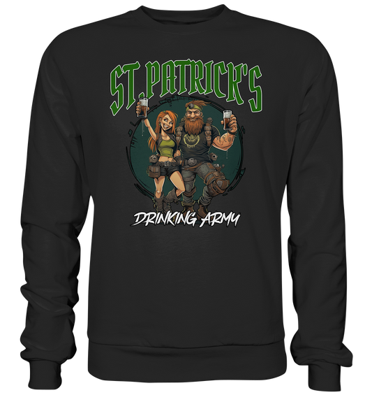 St. Patrick's "Drinking Army / Couple I" - Premium Sweatshirt