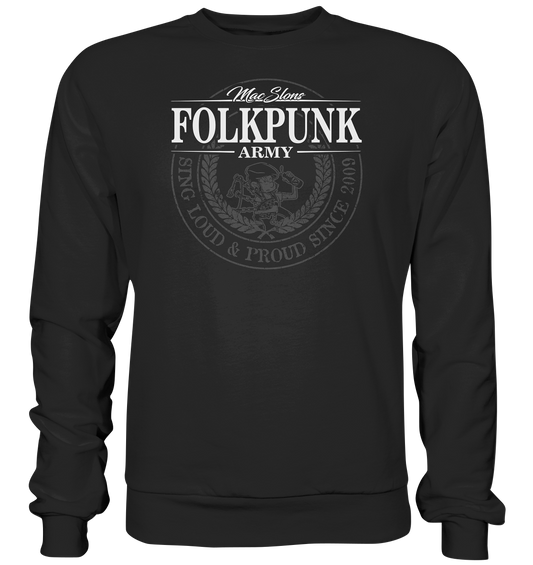 MacSlon's "Folkpunk Army" - Premium Sweatshirt