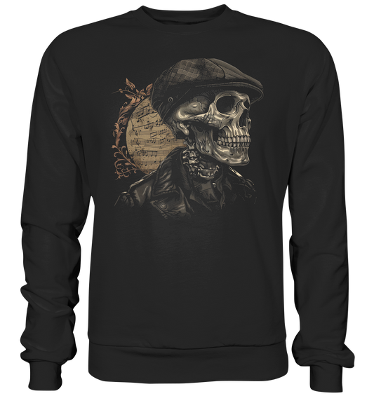 Skull "Flatcap II" - Premium Sweatshirt