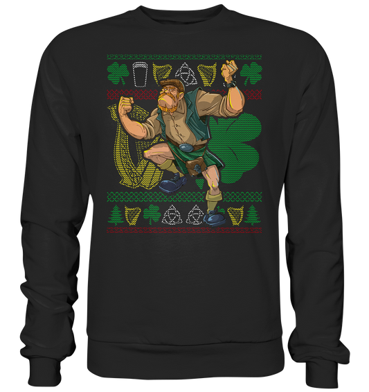 Irish Pub Fighter (Christmas) - Premium Sweatshirt