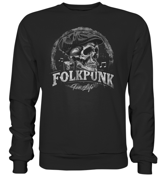 Folkpunk "For Life I" - Premium Sweatshirt