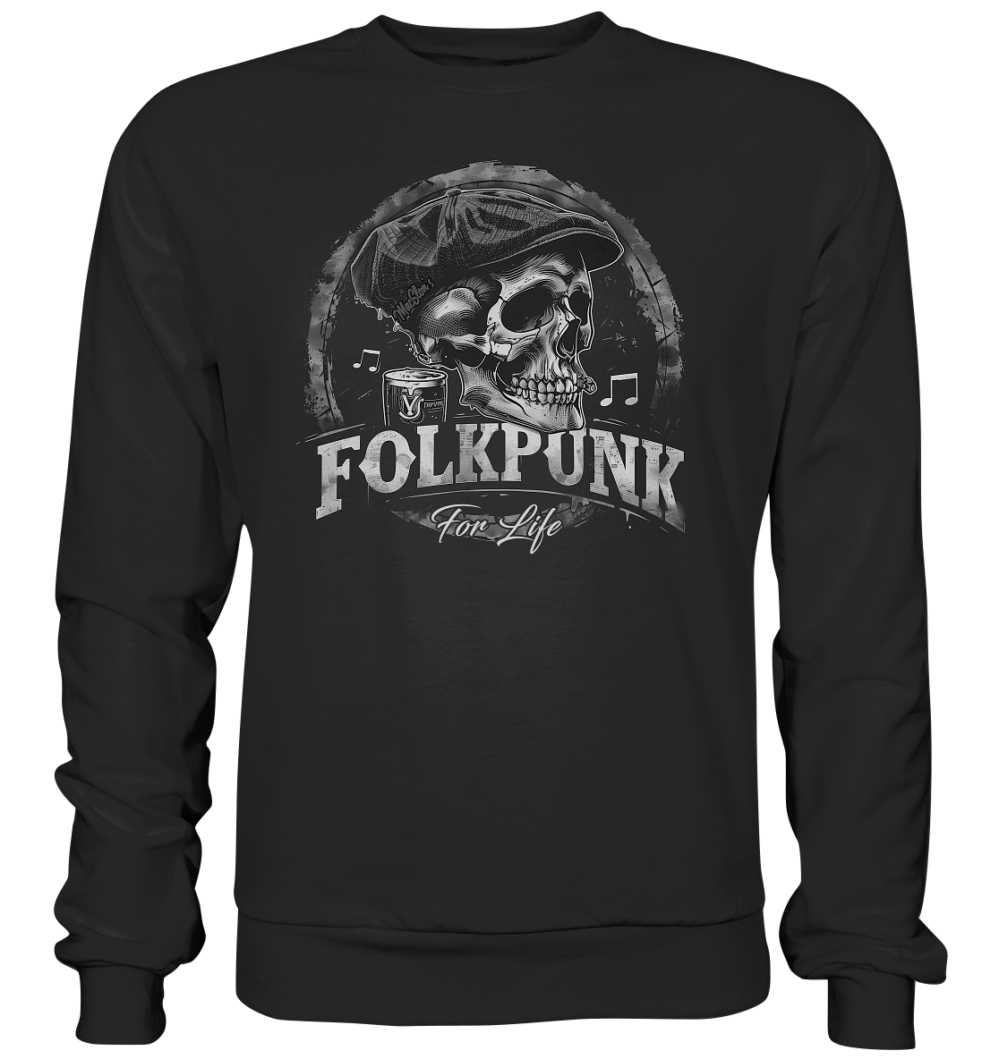 Folkpunk "For Life I" - Premium Sweatshirt