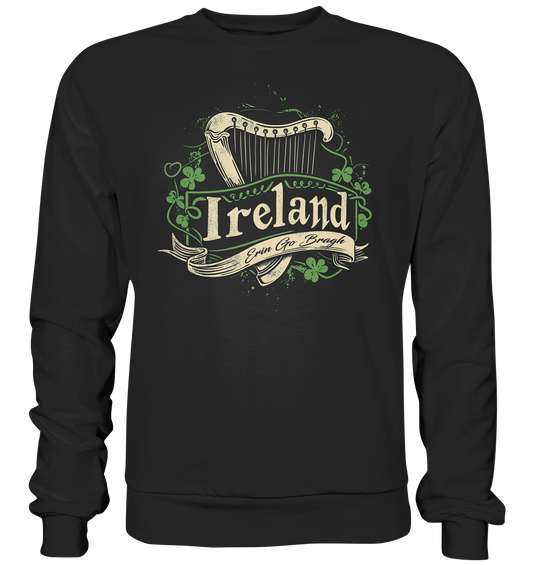 Ireland "Erin Go Bragh / Crest"  - Premium Sweatshirt