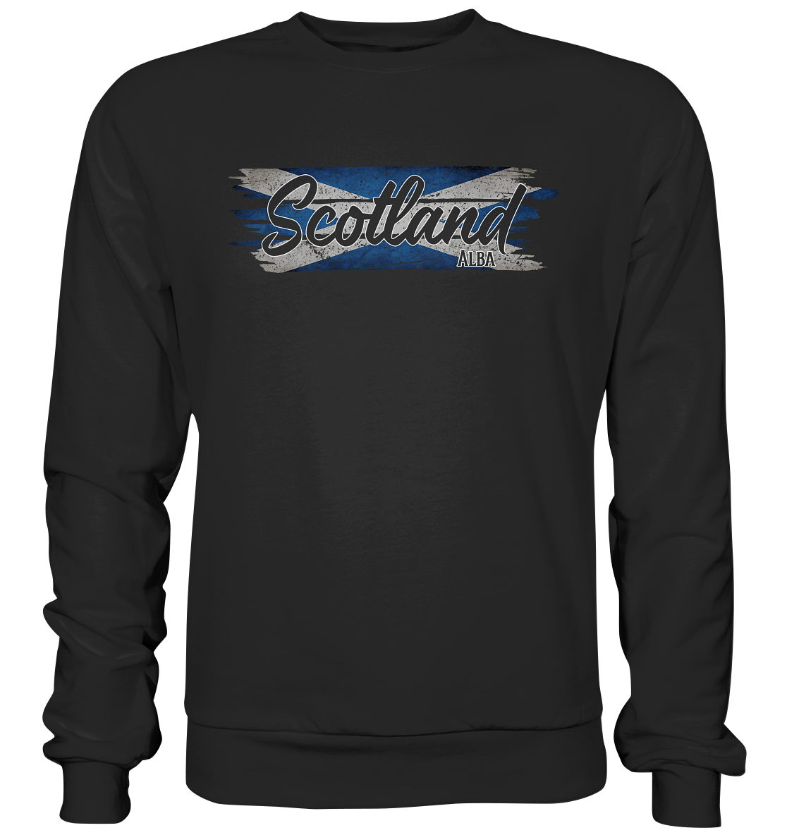 Scotland "Alba / Flag" - Premium Sweatshirt