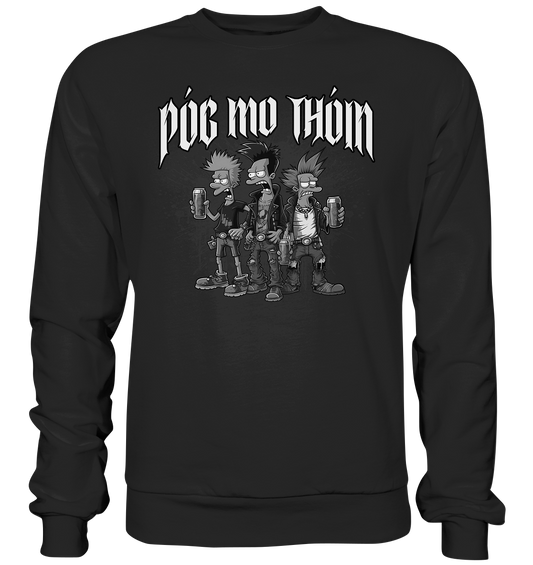 Póg Mo Thóin Streetwear "Punks II" - Premium Sweatshirt