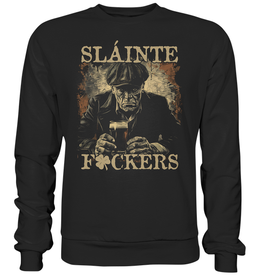 Sláinte "F*ckers / Irish Pub" - Premium Sweatshirt