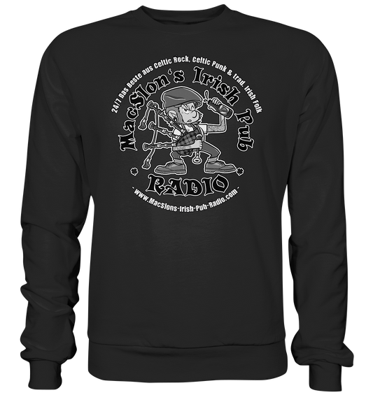 MacSlon's Radio "24/7 - Classic Logo"  - Premium Sweatshirt