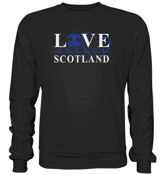 Love Scotland "Heartbeat" - Premium Sweatshirt