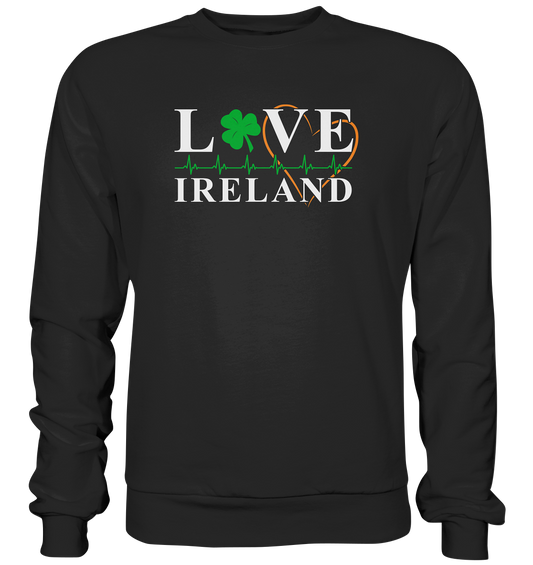 Love Ireland "Heartbeat" - Premium Sweatshirt