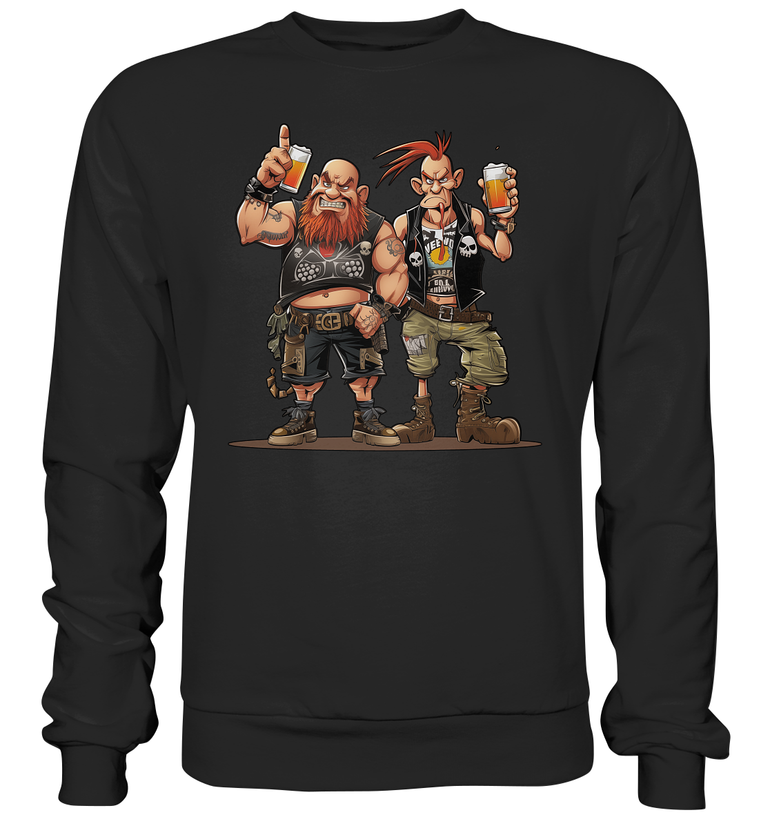 Folkpunk & Beer "That's Why I'm Here IV" - Premium Sweatshirt