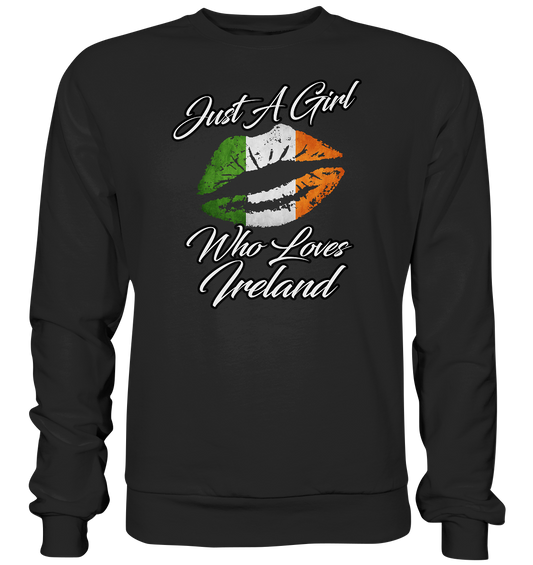 Just A Girl Who Loves Ireland - Premium Sweatshirt