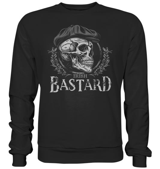Irish Bastard "Flatcap-Skull III" - Premium Sweatshirt