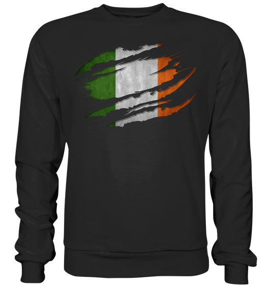 Ireland "Flag Scratch" - Premium Sweatshirt