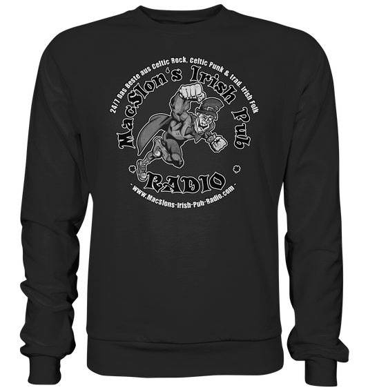 MacSlon's Radio "24/7 - Irish Superhero" - Premium Sweatshirt