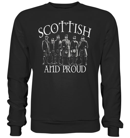 Scottish And Proud "Six Scotsmen" - Premium Sweatshirt