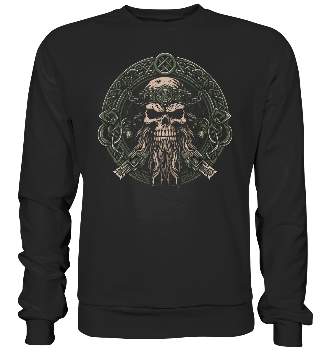 Celtic Skull "Crest II" - Premium Sweatshirt