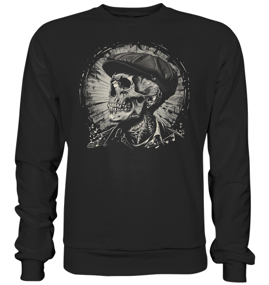 Skull "Flatcap I" - Premium Sweatshirt