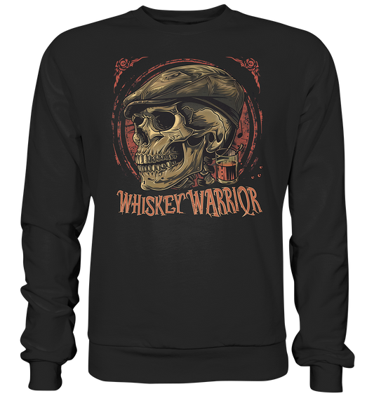 Whiskey Warrior "Flatcap-Skull I"  - Premium Sweatshirt