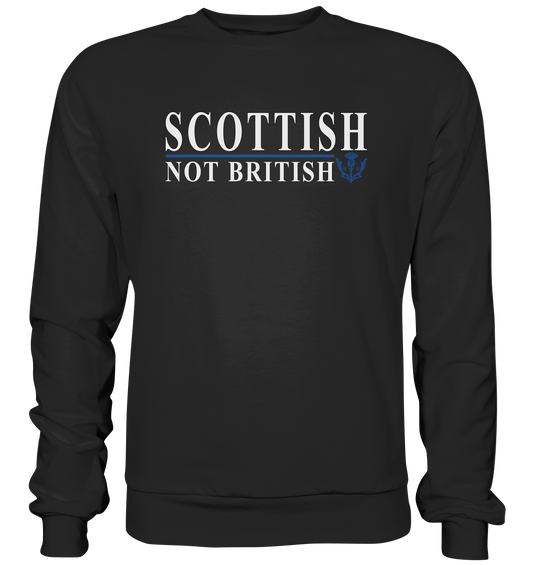 Scottish "Not British" - Premium Sweatshirt