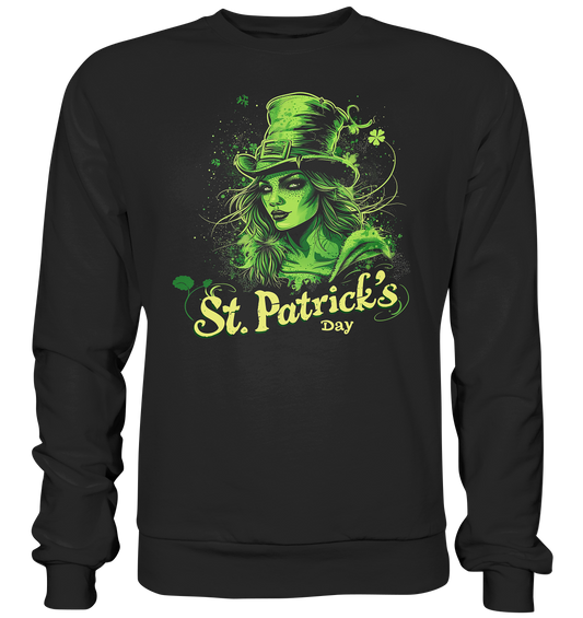 St. Patrick's Day "Leprechaun Girl II" - Premium Sweatshirt
