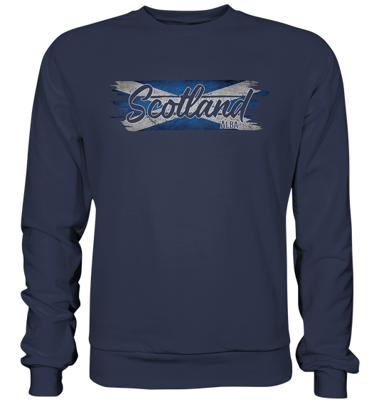 Scotland "Alba / Flag" - Premium Sweatshirt