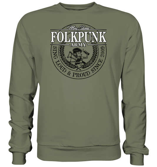 MacSlon's "Folkpunk Army" - Premium Sweatshirt