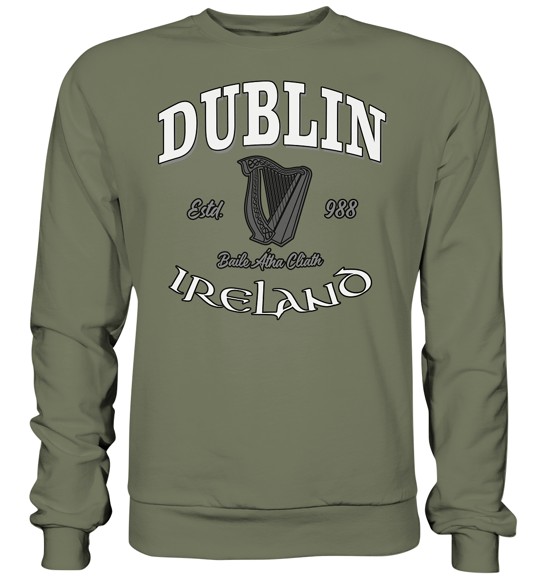 Dublin "Baile Átha Cliath" - Premium Sweatshirt