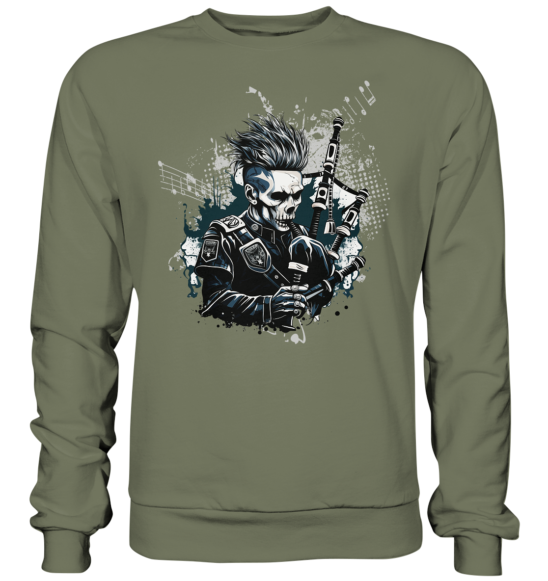 Bagpiper "Skull" - Premium Sweatshirt