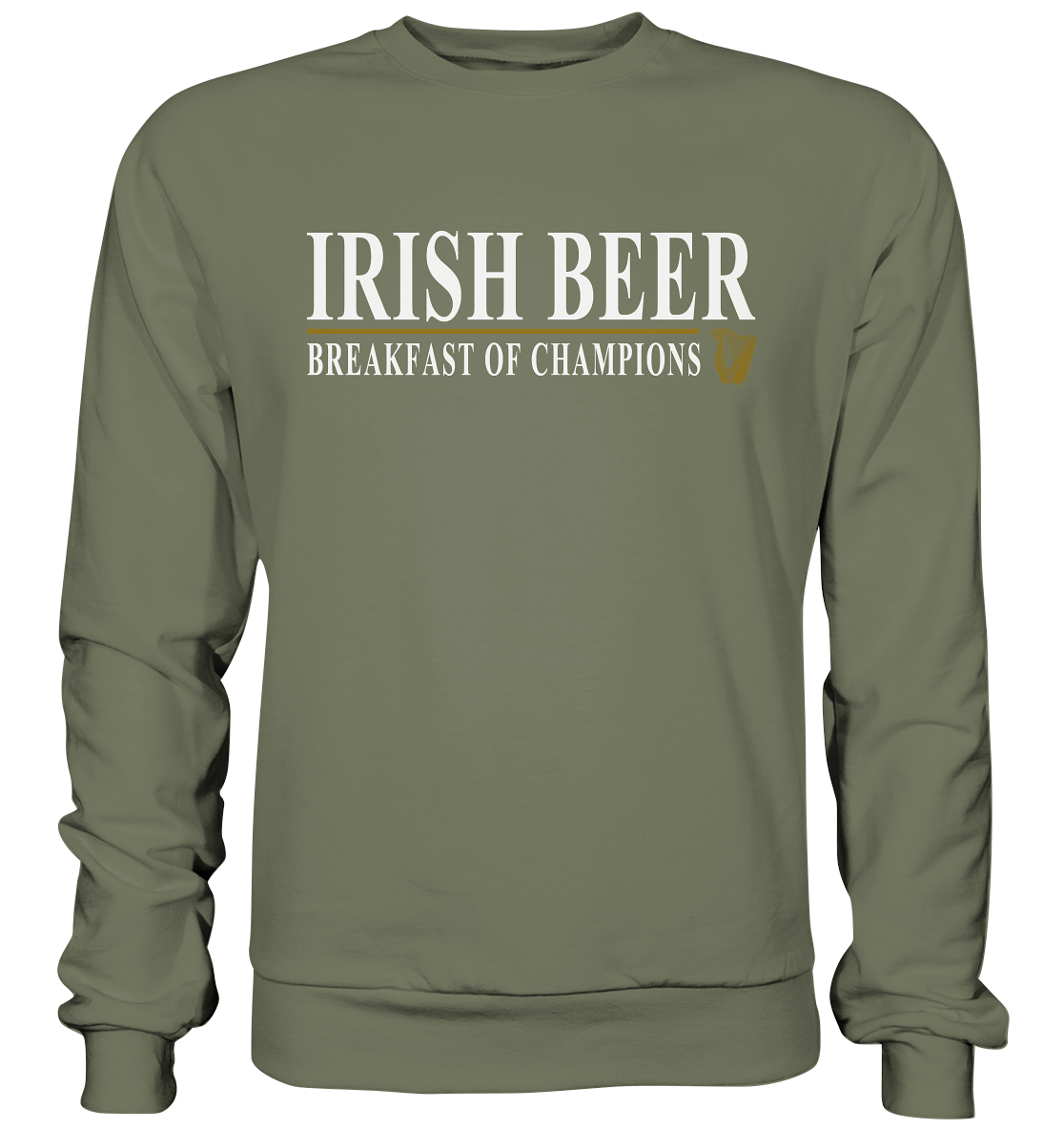Irish Beer "Breakfast Of Champions" - Premium Sweatshirt