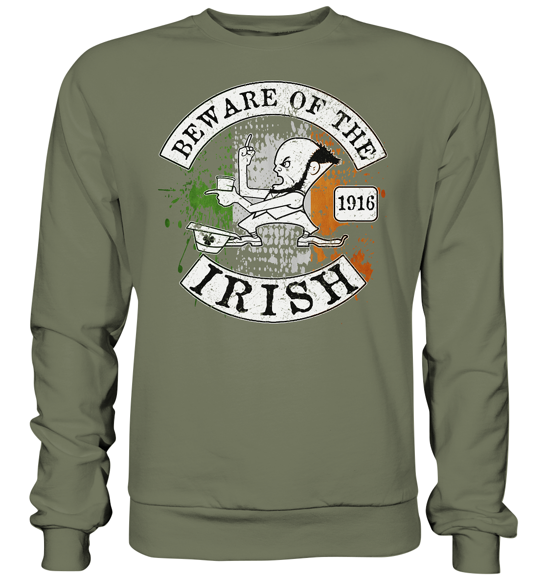 Beware Of The Irish - Premium Sweatshirt