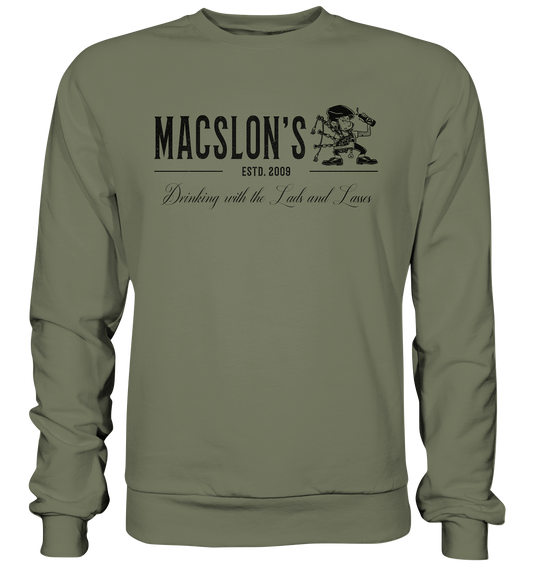 MacSlon's "Drinking With The Lads & Lasses" - Premium Sweatshirt