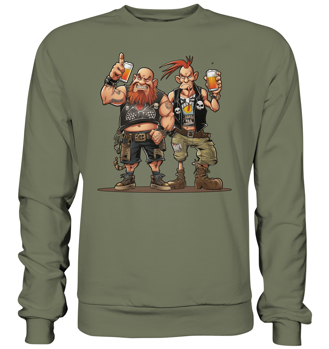 Folkpunk & Beer "That's Why I'm Here IV" - Premium Sweatshirt