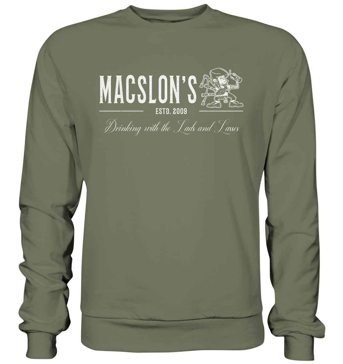 MacSlon's "Drinking With The Lads & Lasses" - Premium Sweatshirt