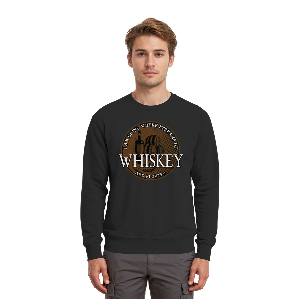Streams Of Whiskey  - Premium Sweatshirt