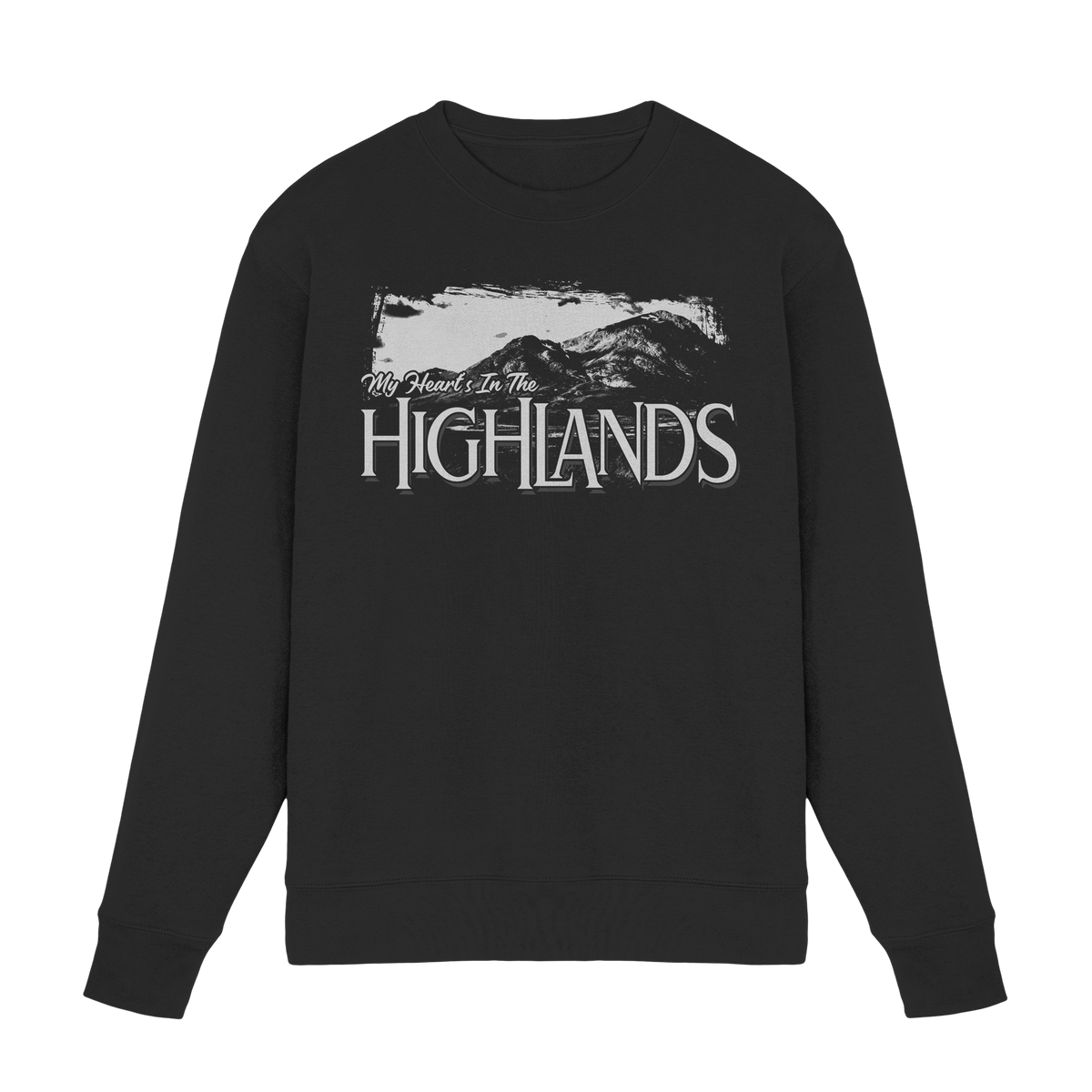 "My Heart's In The Highlands"  - Premium Sweatshirt