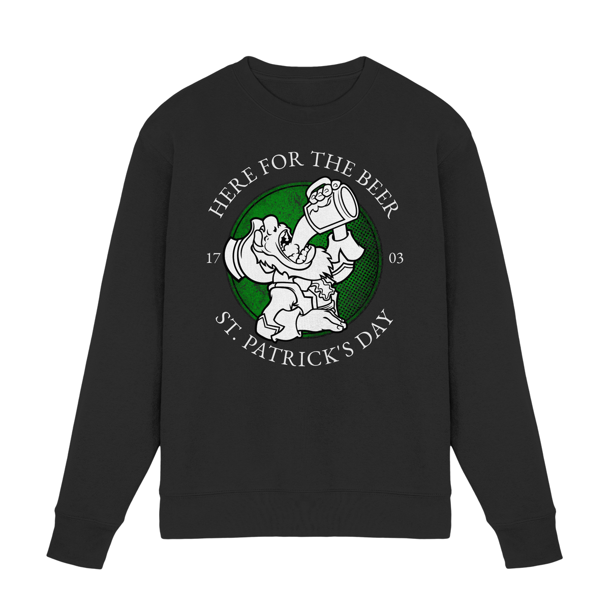 Here For The Beer "St. Patrick's Day"  - Premium Sweatshirt