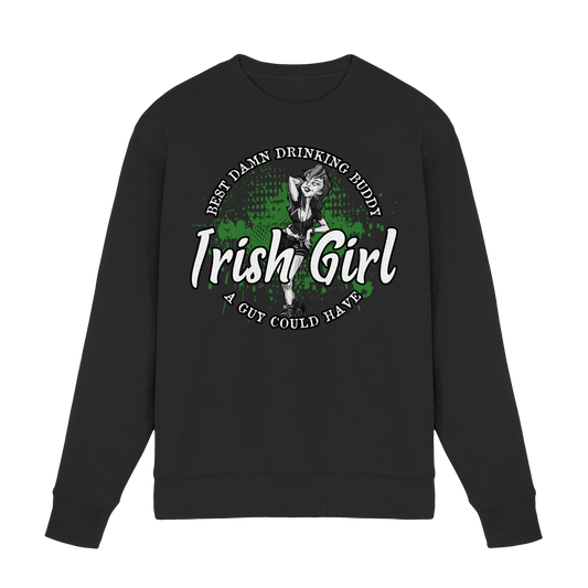 Irish Girl "Drinking Buddy"  - Premium Sweatshirt