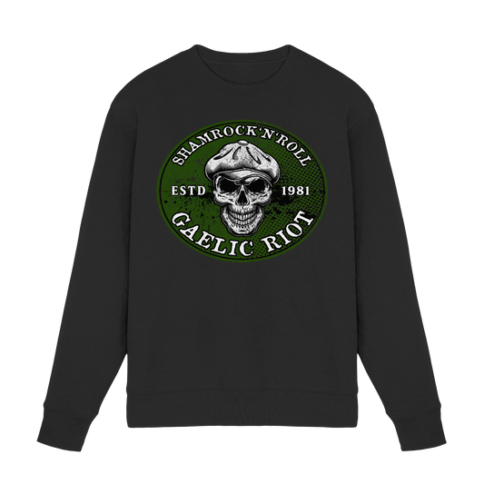 Shamrock And Roll "Skull / Gaelic Riot"  - Premium Sweatshirt
