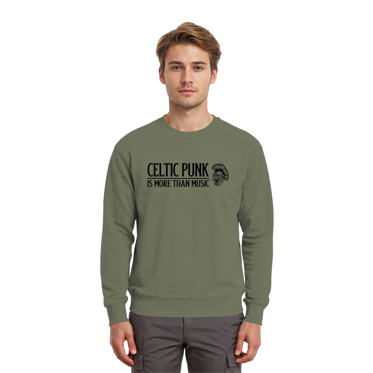 Celtic Punk "Is More Than Music"  - Premium Sweatshirt